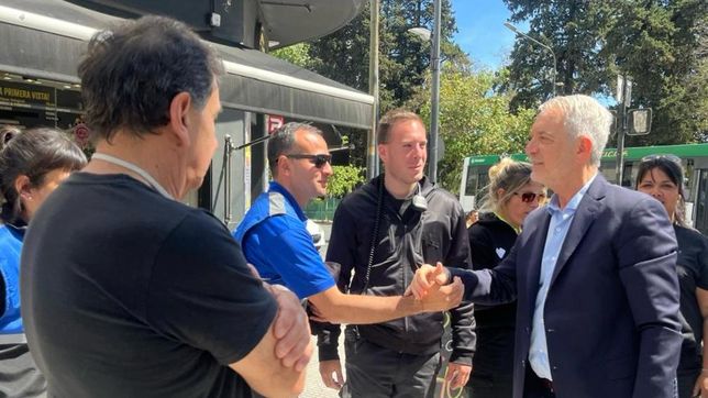 el microcentro de la plata, sin vendedores ambulantes