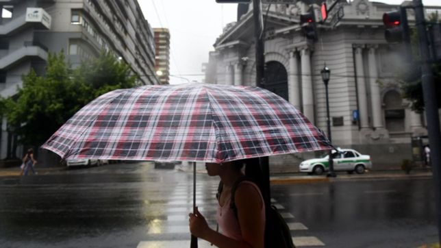 llegaron las lluvias a la plata y asi seguira el clima en la ciudad