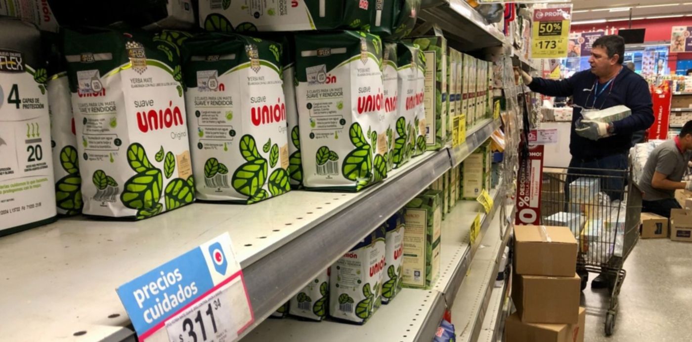 precios cuidados góndolas supermercados