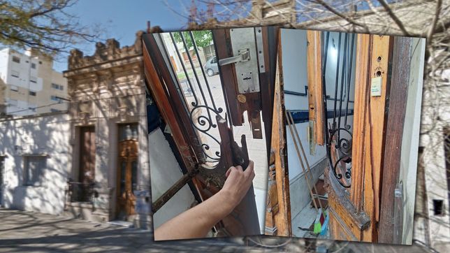 destrozaron la puerta de la casa de los estudiantes chivilcoy en la plata y robaron dos bicicletas