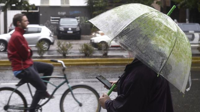lluvias y tormentas en plena cuarentena, asi va a estar el clima en la plata