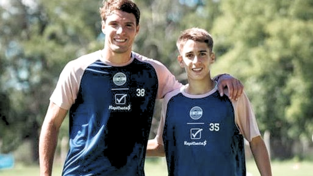 el video viral del hermano de manuel panaro tras debutar en la reserva de gimnasia