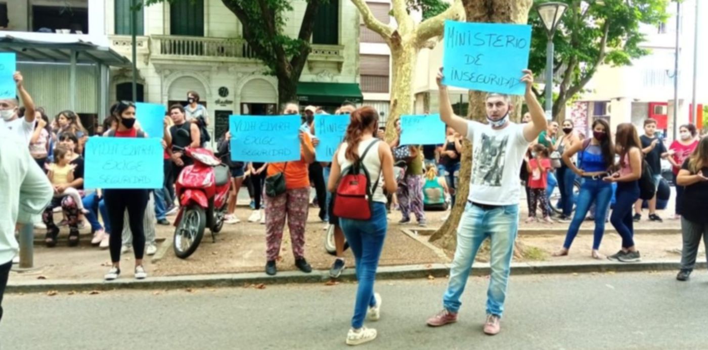 Marcha ministerio de Seguridad
