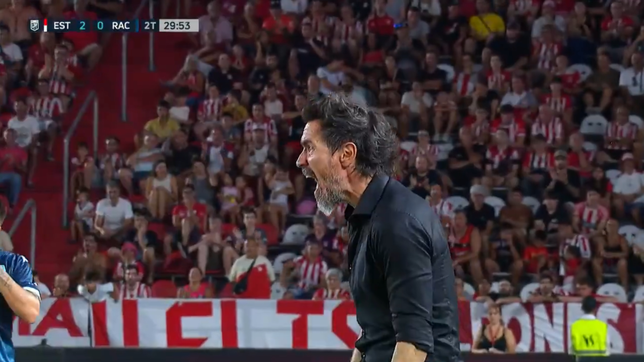 el video de eduardo dominguez festejando la garra de estudiantes junto a la gente