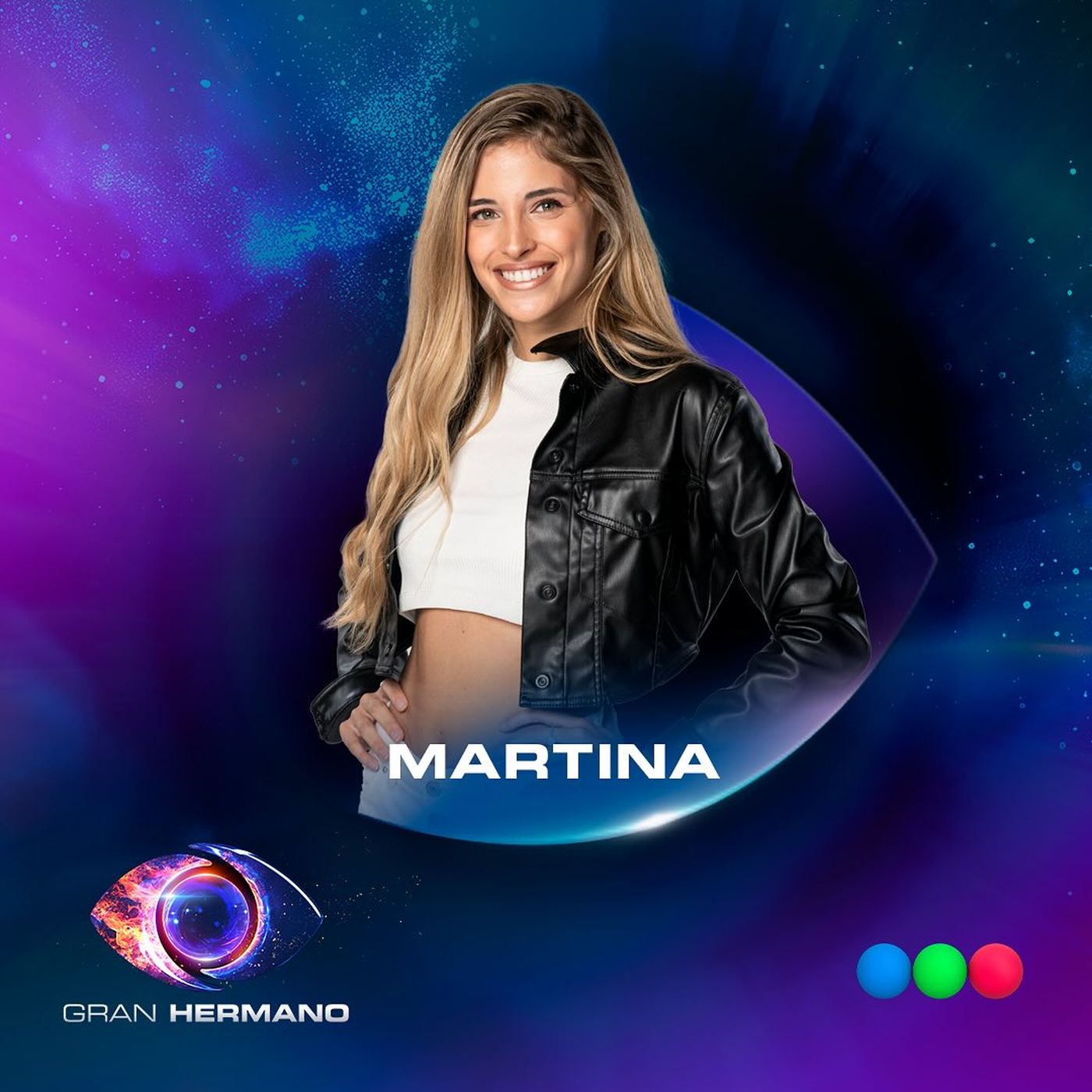 Martina Pereyra, de La Plata, es modelo, contadora e hincha de Estudiantes.