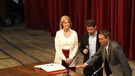 axel kicillof le tomo juramento a su gabinete axel kicillof le tomo juramento a su gabinete