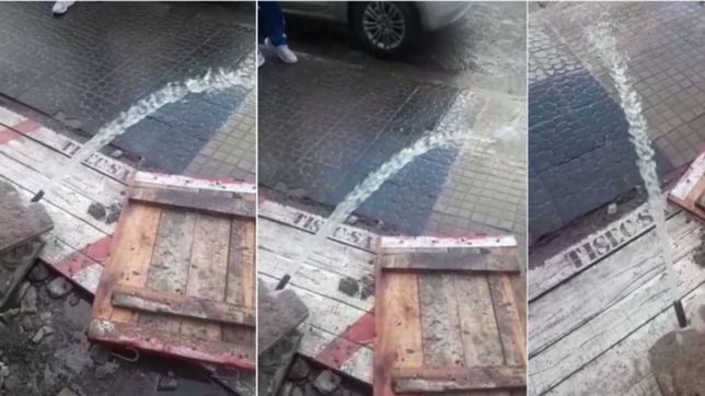 una fuga de agua hizo estallar a un vecino: ni siquiera nos dieron un salvavidas ni nada