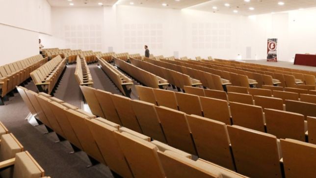 la facultad de informatica de la unlp inauguro un moderno auditorio para 450 personas