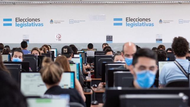 realizaron con exito el simulacro de escrutinio para las elecciones generales