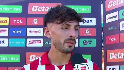 El goleador del Pincha en el clásico platense contó por qué la alegría no fue completa