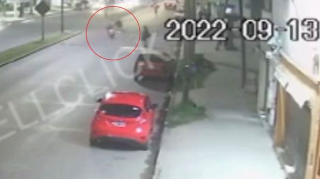 video: un nuevo accidente en la esquina de la muerte de romero termino con dos heridos