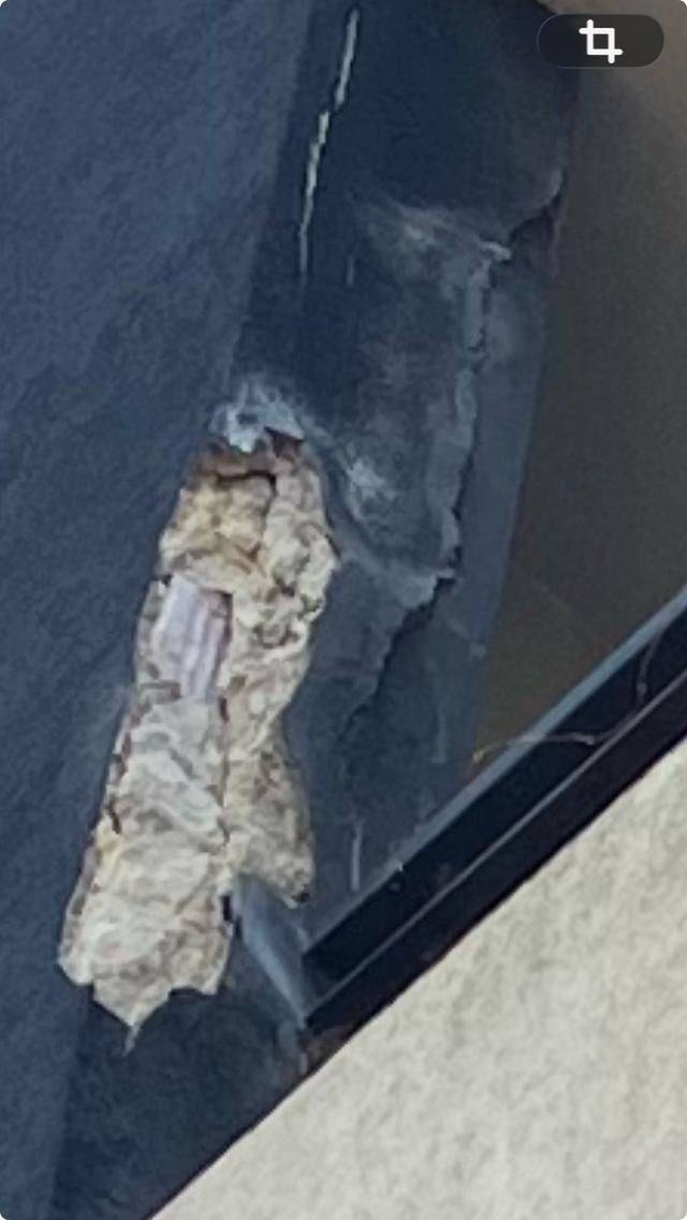 La mamposter&iacute;a se desprendi&oacute; de un edificio de La Plata ubicado en 49 entre 16 y 17