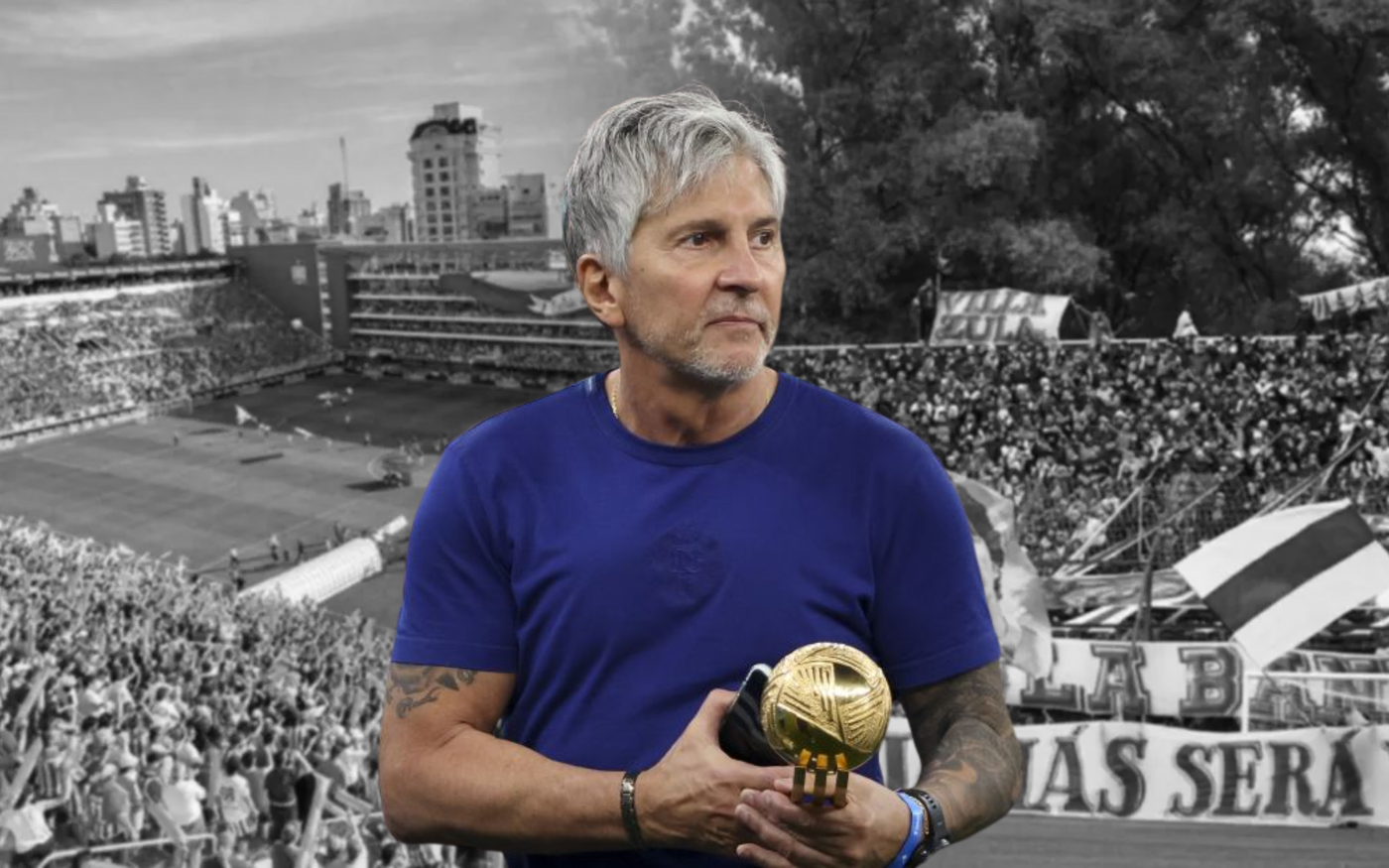Jorge Messi, el saludo de EDLP y GELP