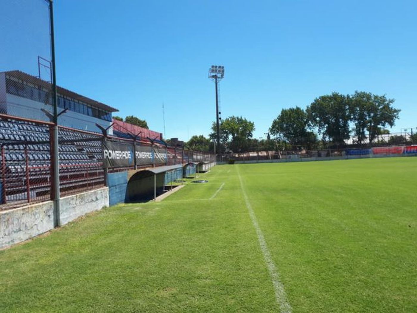 Allí se colocarán las butacas que Estudiantes donó Allí se colocarán las butacas que Estudiantes donó