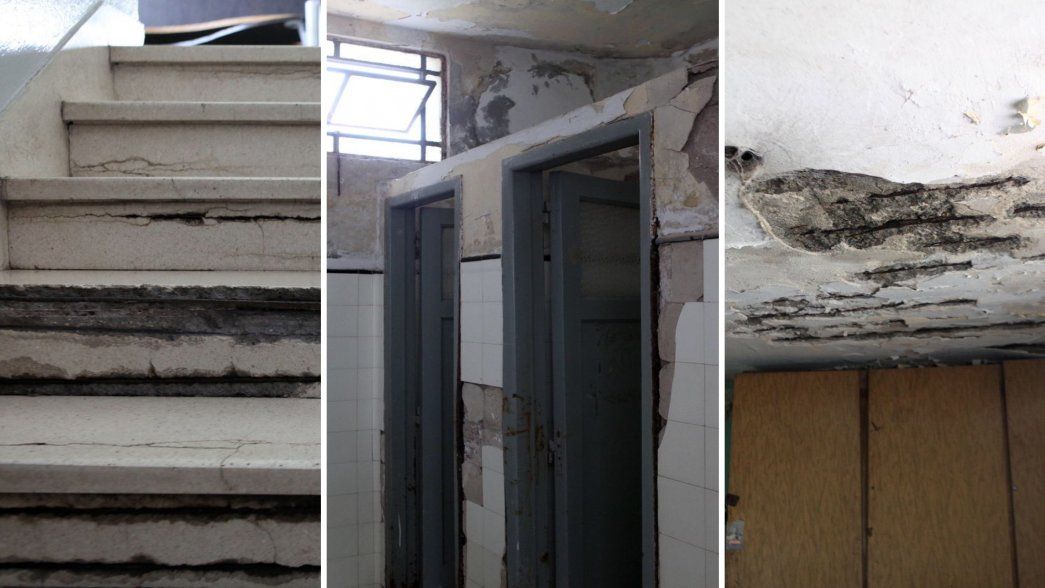 La Municipalidad clausuró oficinas de una Delegación por riesgo de derrumbe y paredes electrificadas