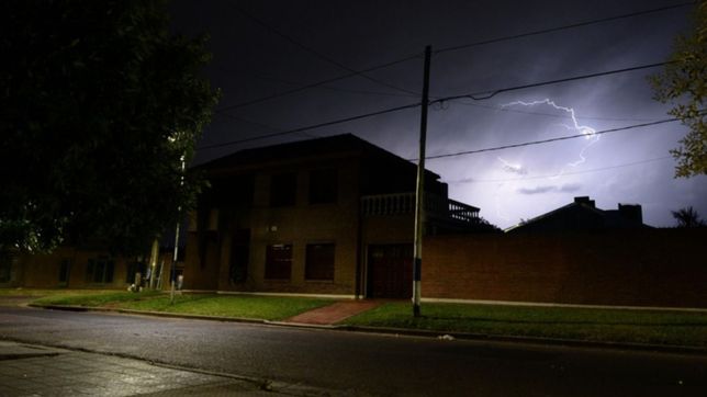 tras el calor y los 40°c de sensacion termica, llegan tormentas a la plata