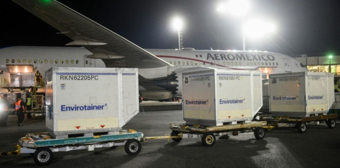 Llegada de vacunas de AstraZeneca desde méxico - Vacuna AztraZeneca