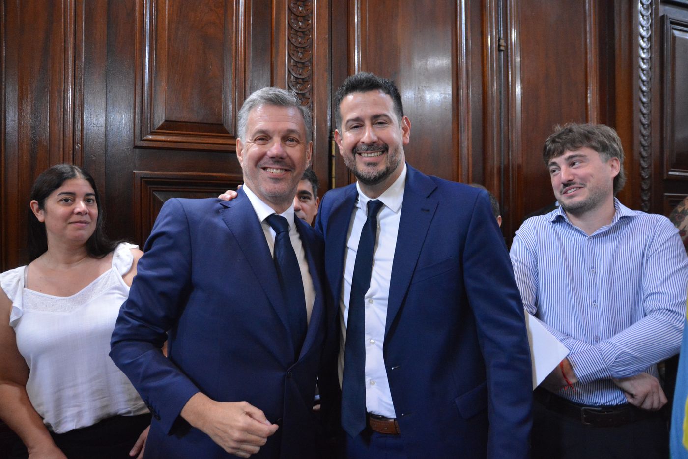 Sergio Resa y Gustavo Galland, los dos alakistas puros del Concejo Deliberante