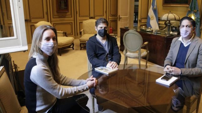 kicillof y trotta evaluaron los protocolos y cuidados para el regreso a las aulas
