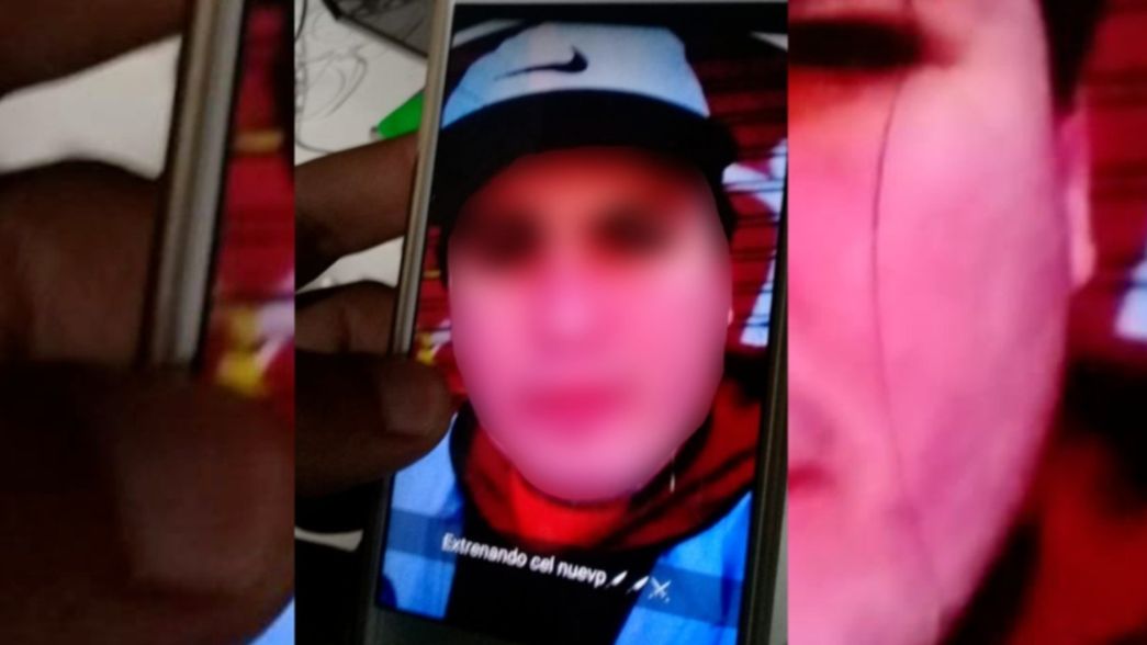 Le robó un celular a una mujer, lo “estrenó” con una foto y lo terminaron identificando
