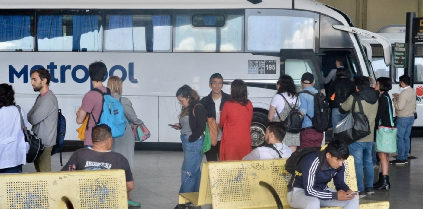 Terminal de micros de La Plata