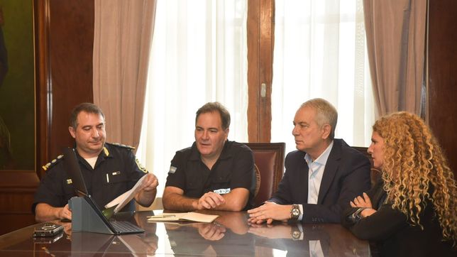 provincia y municipio trazan un plan unico de seguridad para los barrios de la plata