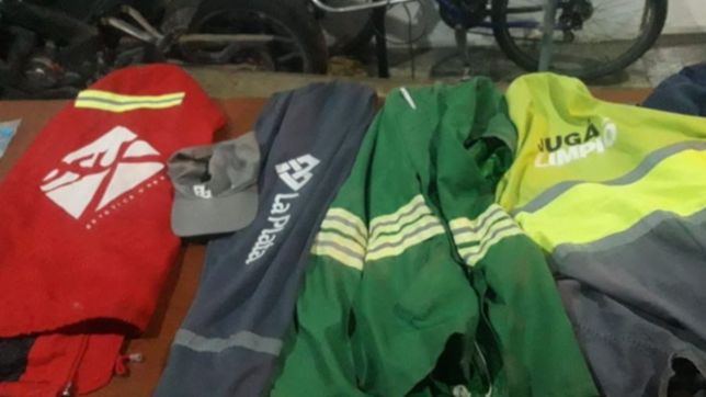 se vestian como recolectores de basura y robaban en casas de lisandro olmos