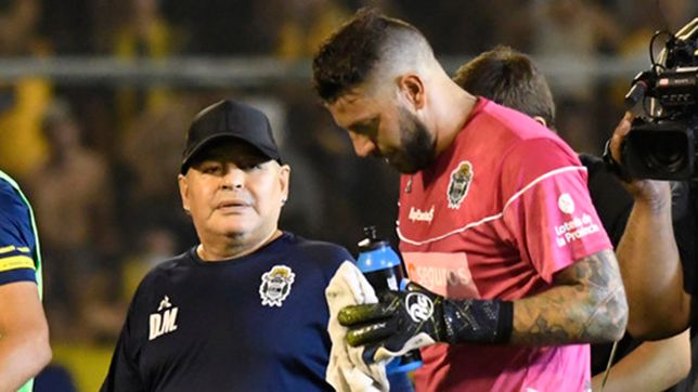 fatura broun se convirtio en heroe y recordo a maradona en su paso por gimnasia