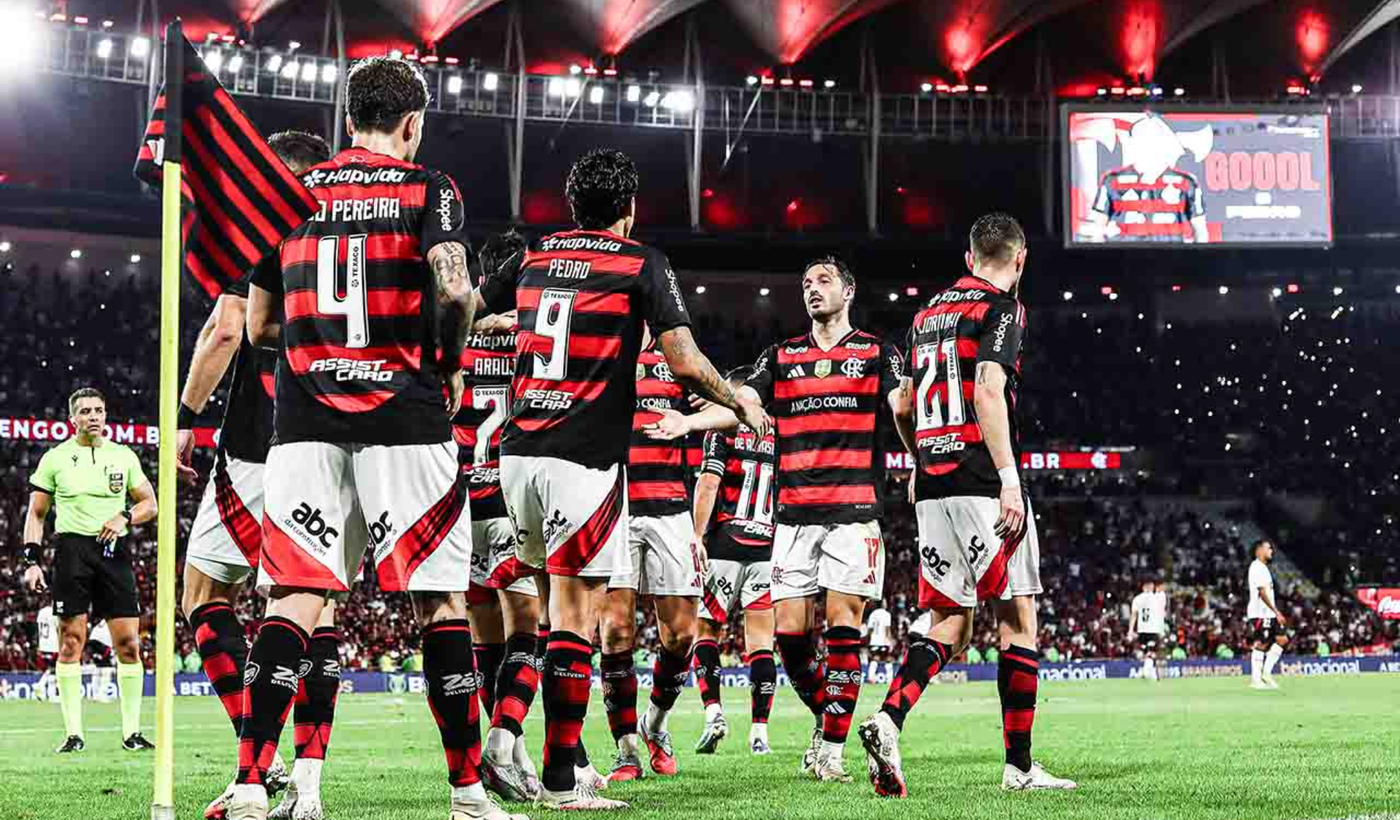 Flamengo festejo gol