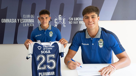 alan sosa y facundo di biasi pusieron la firma con gimnasia alan sosa y facundo di biasi pusieron la firma con gimnasia