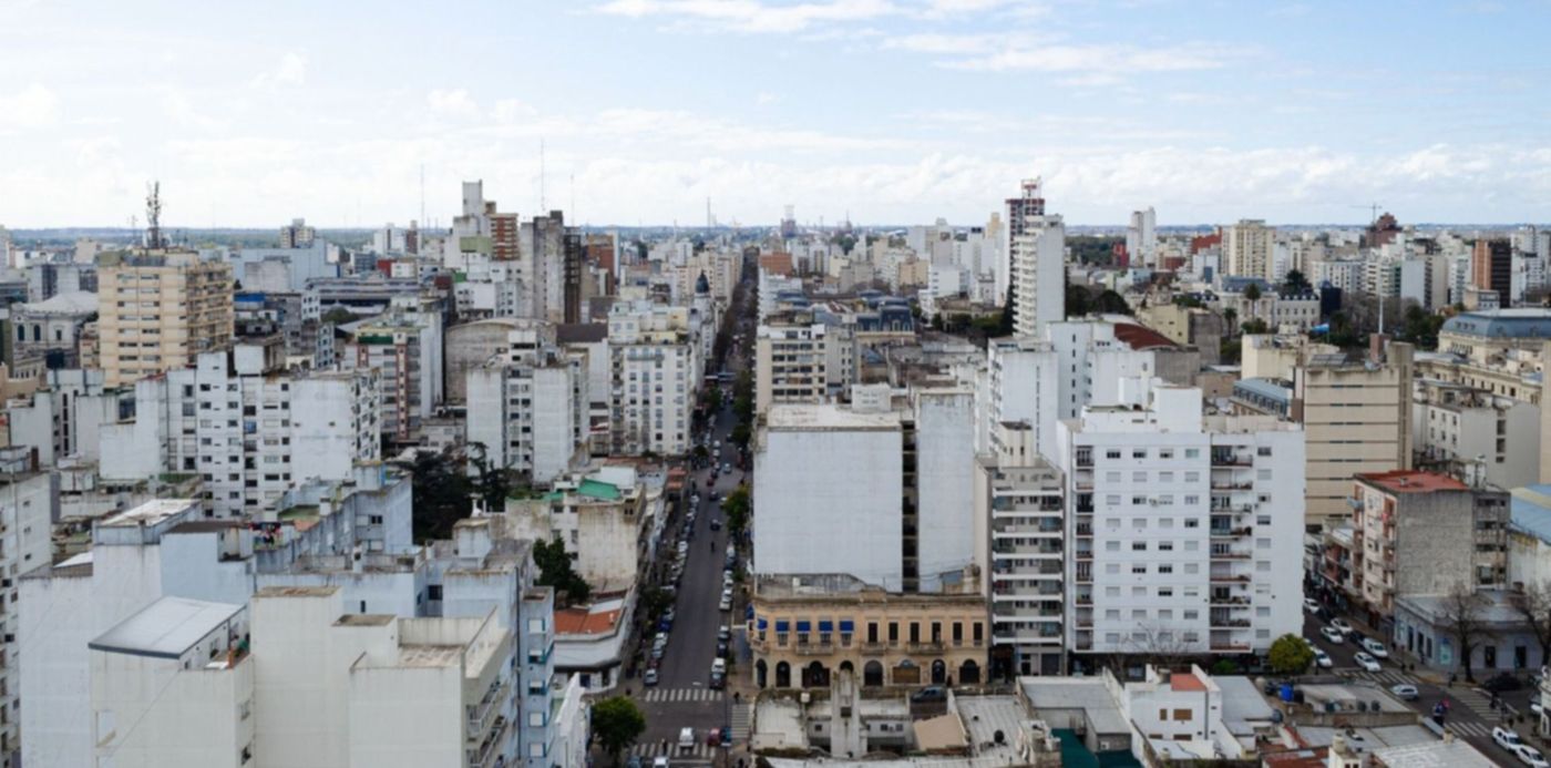 Edificios ciudad aéreas