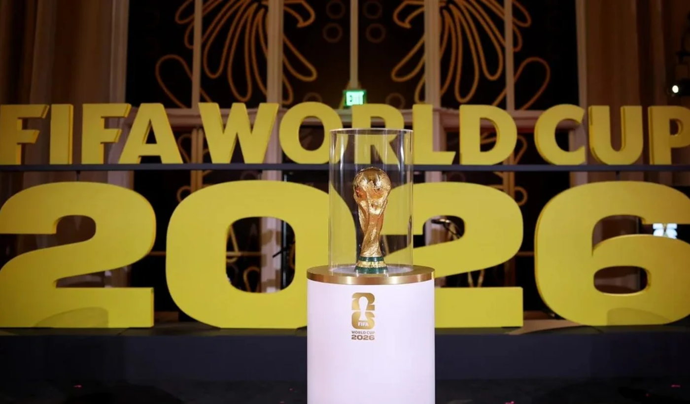 El trofeo de la Copa del Mundo.