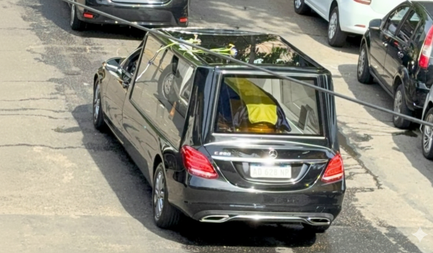 Cortejo fúnebre de Miguel Russo A