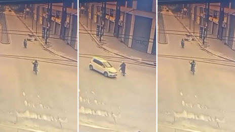 muere motociclista huyendo del control policial