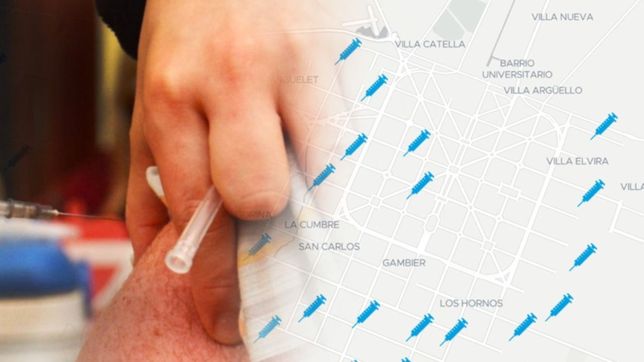 el mapa de la campana antigripal: uno por uno, donde estaran los vacunatorios en la plata