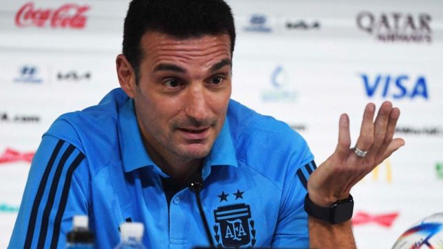 lionel scaloni: las finales se ganan, pero tambien hay que jugarlas