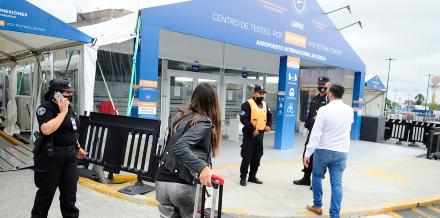 Ezeiza COVID Coronavirus Cepa Delta