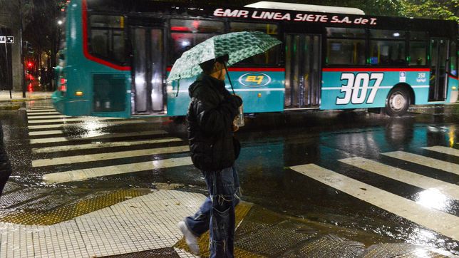 llovio mas de 100 mlm. en algunas zonas de la plata: ¿cuando termina la tormenta?