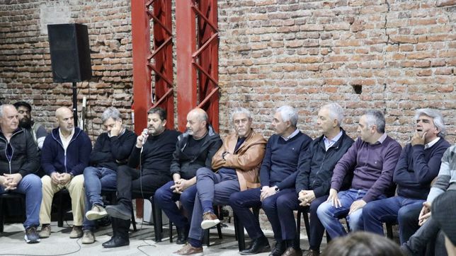 intendentes de la region se reunieron para organizar el acto del 17 de octubre y respaldar a axel kicillof