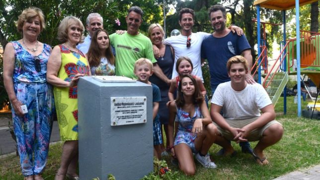 a 25 anos, la familia de diego rodriguez laguens volvio a recordar su brutal crimen