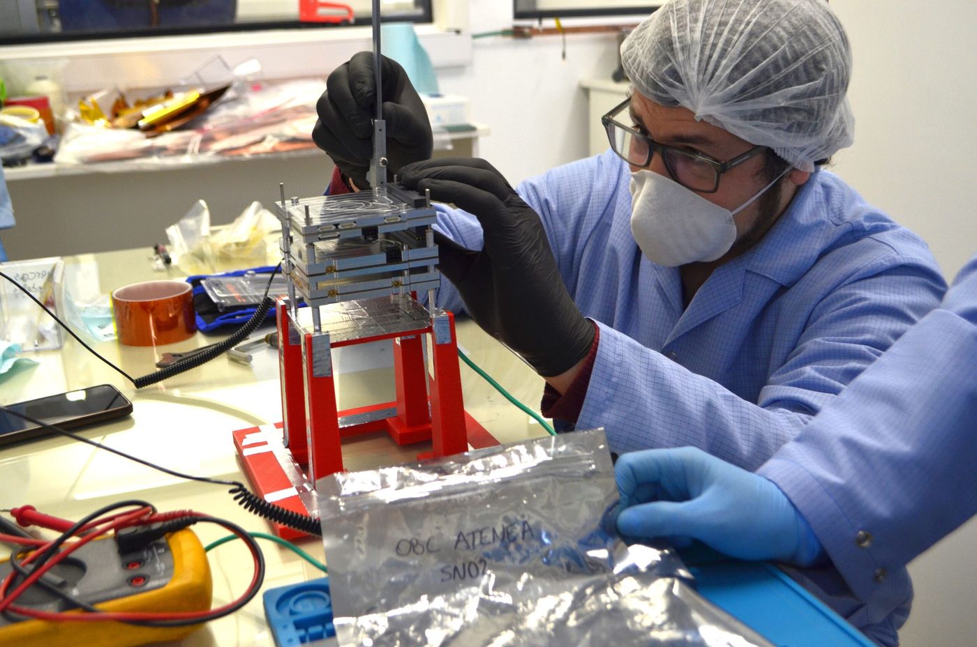 Artemis NASA MICRO SATELITE UNLP