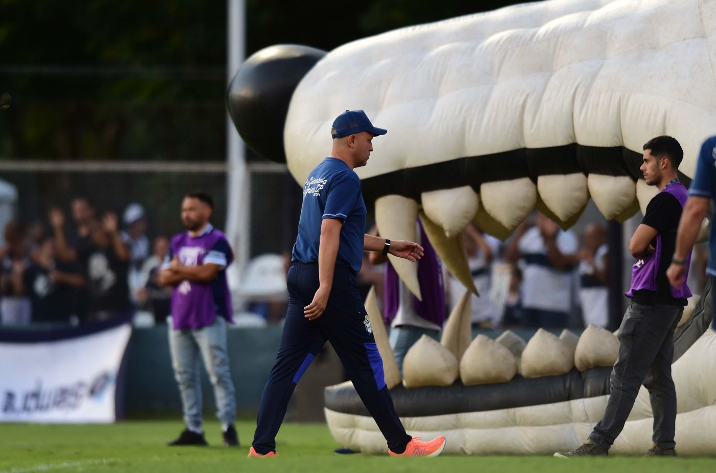 Diego Flores, DT de Gimnasia.