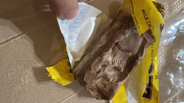 compro un chocolate fallado en la plata y el resarcimiento de arcor la indigno