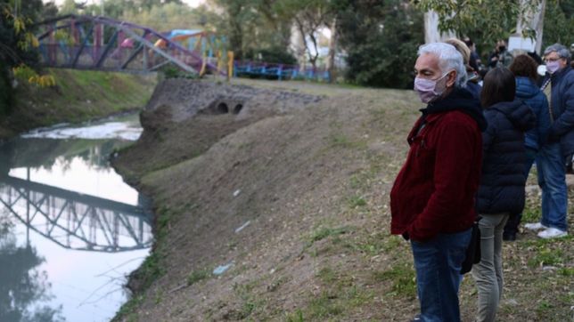 queremos salud: el reclamo vecinal por la contaminacion del arroyo rodriguez
