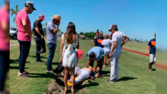 por el golpe en el pulmon, burlando debera seguir internado al menos un dia mas