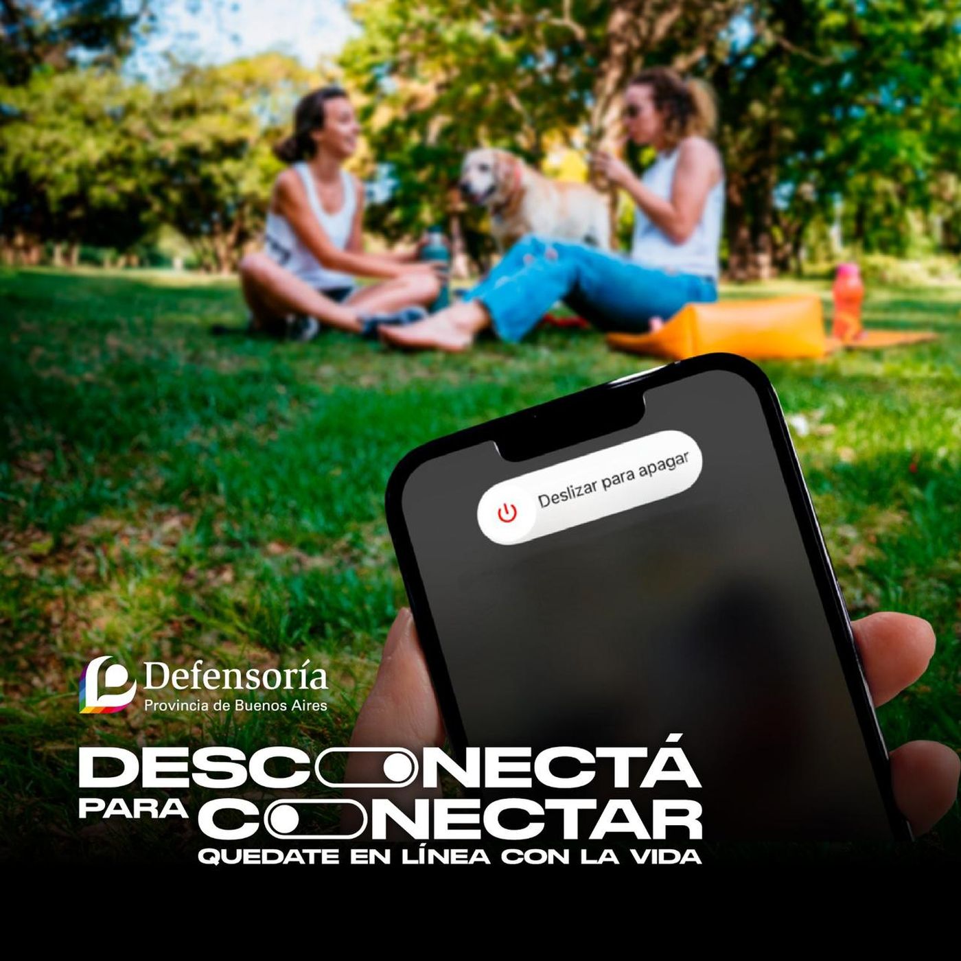 La Defensor&iacute;a del Pueblo lanz&oacute; la campa&ntilde;a "Desconectar para conectar".