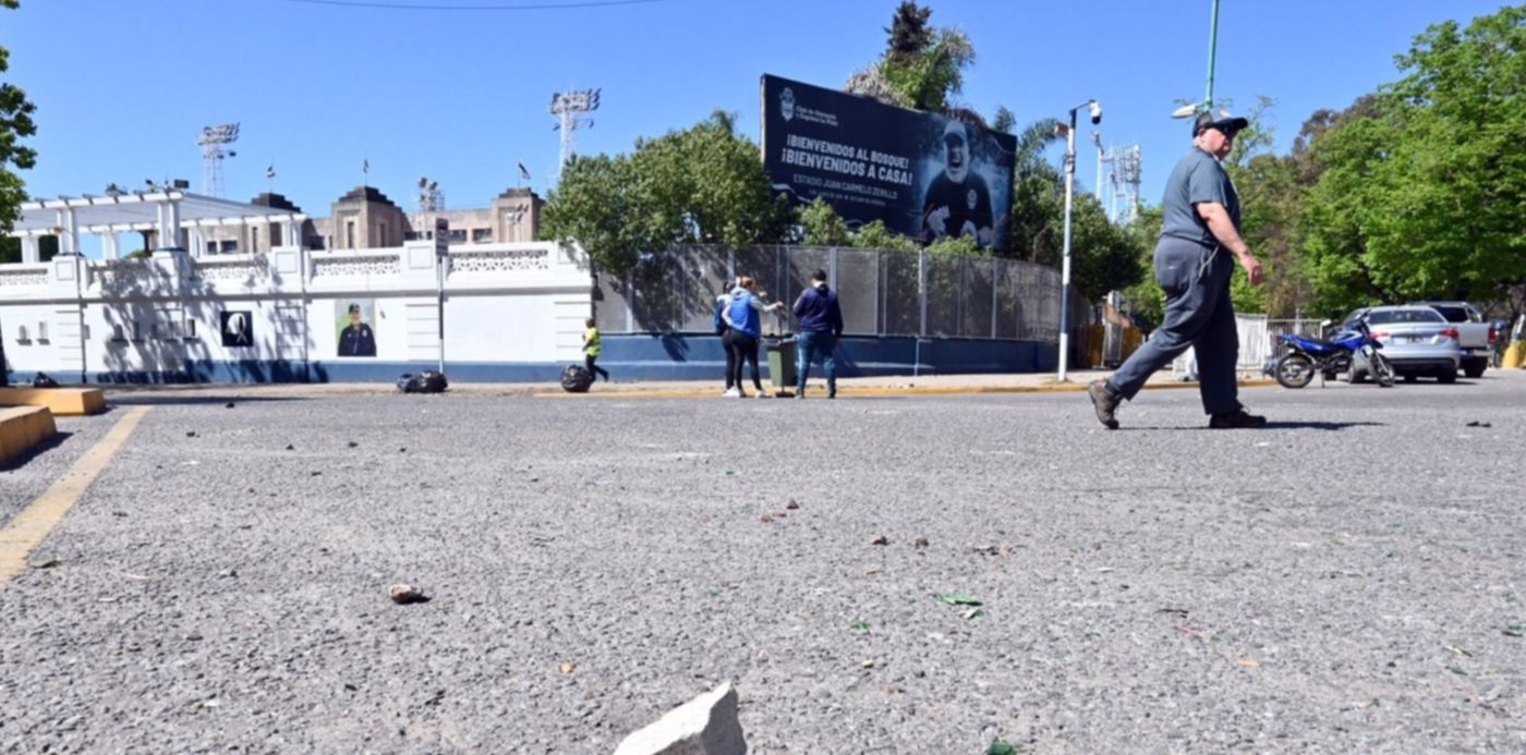 Represión en Gimnasia el día después