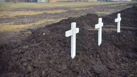 ladrones se metieron en el cementerio de la plata y se robaron las palas de los sepultureros