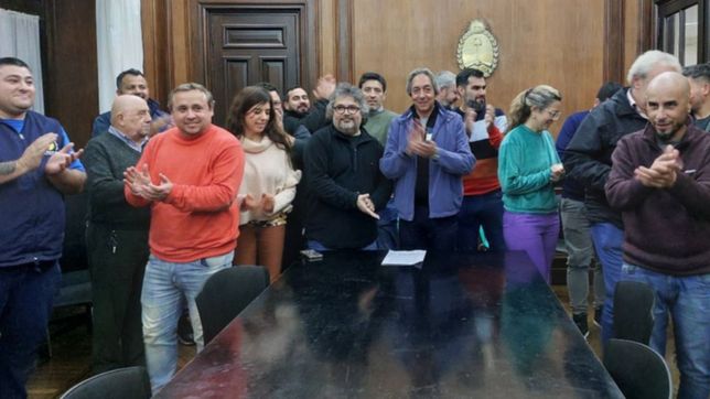 un gremio cerro la paritaria y acordo un salario basico inicial de $400.000