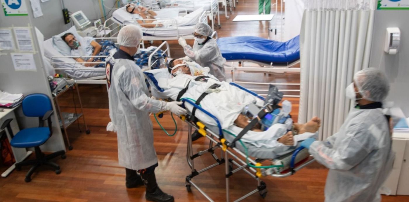 Coronavirus Camas Terapia Intensiva